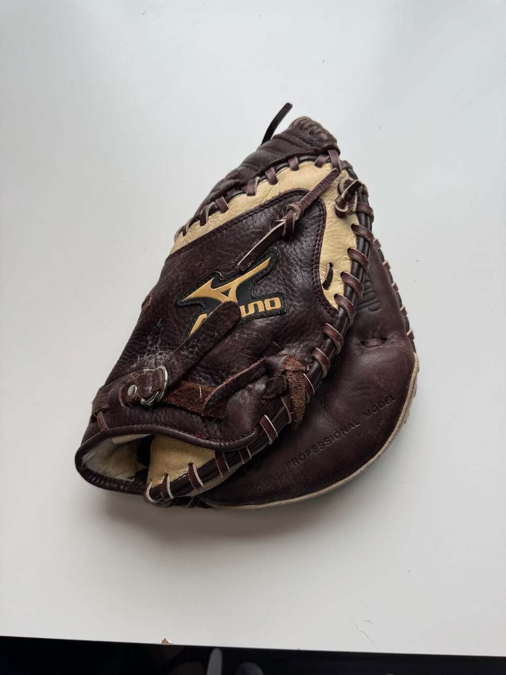 Mizuno GXC93RG Pro Scoop Catcher's Mitt Brown/Beige Baseball Glove